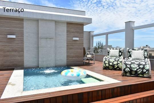 Apartamento Cobertura no Recreio dos Bandeirantes, 5 Quartos Suítes, 360 m². Rua Senador Rui Carneiro - Muniz Imóveis