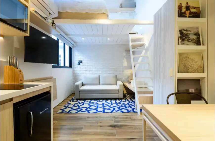 Apartamento Loft no Leblon, 1 Quarto, 1 Banheiro, 25 m², Rua Humberto Campos - Muniz Imóveis