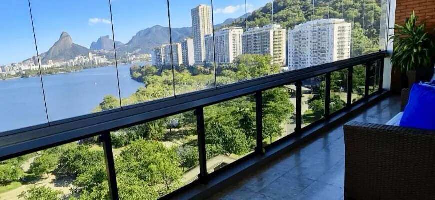 Apartamento na Lagoa, 4 Quartos, 1 Suíte, 180 m², Avenida Epitácio Pessoa - Muniz Imóveis