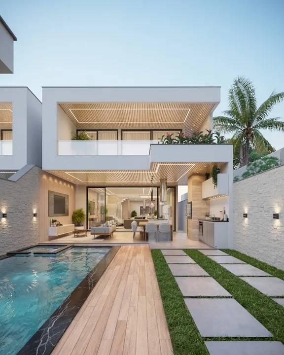 Casa na Barra da Tijuca, 4 Quartos Suítes, 400 m², Condomínio RioMar - Muniz Imóveis