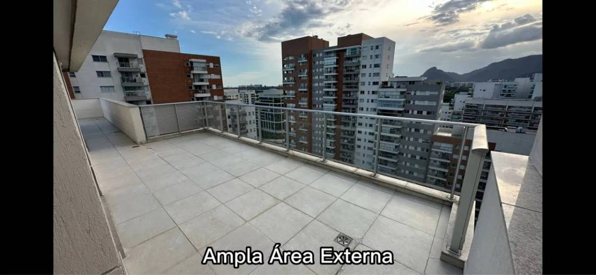 Cobertura Duplex na Barra da Tijuca, 4 Quartos Suítes, 199 m², Piscina, Soho Residence - Muniz Imóveis